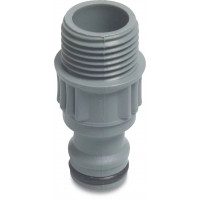 HYDRO-FIT VERBINDING V.SLANGSTUK 3/4"BUI PVC-U MAN KLIK