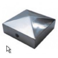 PAALORNAMENT PIRAMIDE 91X91MM ALUMINIUM 91AL