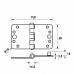 SCHARNIER SCHIJF 3MM 89X150 SKG***TGS