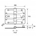 SCHARNIER 114X150 VH/TGS ***