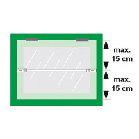 BARRIERESTANG V1 103CMCM WIT IN DE DAG SKG**