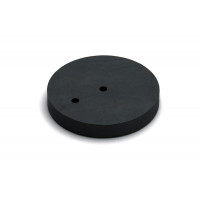 RUBBER ONDERLEGGER VOOR SCHILDPADBUFFER VLOERMODEL RVS 85X26MM