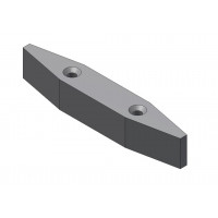 ROB AKULON GELEIDER 120X20X19MM VOOR SCHUIFDEURRAIL