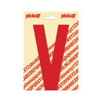 PLAKLETTER NOBEL 150MM ROOD V