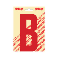 PLAKLETTER NOBEL 150MM ROOD B