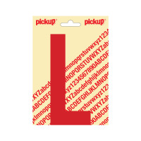 PLAKLETTER NOBEL 150MM ROOD L