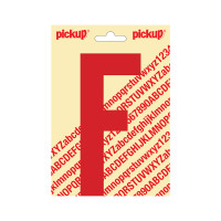 PLAKLETTER NOBEL 150MM ROOD F