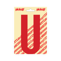 PLAKLETTER NOBEL 150MM ROOD U