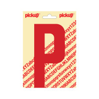 PLAKLETTER NOBEL 150MM ROOD P