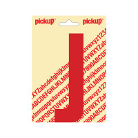 PLAKLETTER NOBEL 150MM ROOD J