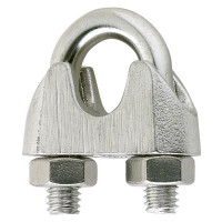 STAALDRAADKLEM RVS 13MM P.STUK