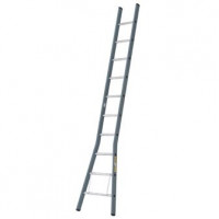 DIRKS ENKELE ALUMINIUM UITGEBOGEN LADDER 16 SPORTS