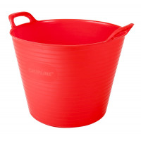 PLASTIC EMMER FLEX TUB 25 LTR ROOD