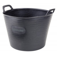 PLASTIC EMMER FLEX TUB 42 LTR ZWART