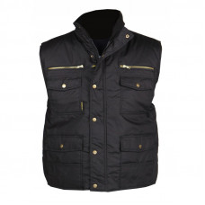 STORVIK BODYWARMER POCKET ZWART