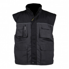 STORVIK BODYWARMER MARCUS ZWART/ANTRACIET