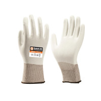 HANDSCHOEN NYLON MET WITTE PU COATING 11XXL