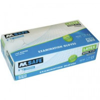 HANDSCHOEN M-SAFE 4160 LATEX HS A100ST NATUREL 10