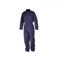 OVERALL MET DRUKKNOPEN NAVY BLUE 56