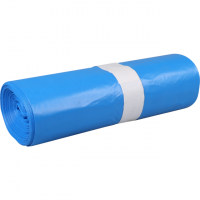 HDPE 80X110 25 MY BLAUW ROL 20 STUKS