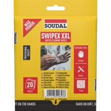 SOUDAL SWIPEX WIPES ZAK á 20 STUKS