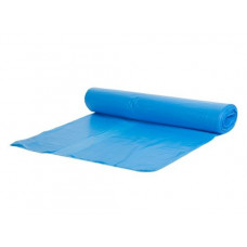 LPDE AFVALZAK 90X110 T70 BLAUW 20 STUKS PER ROL