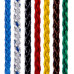 NYLONKOORD GEVLOCHTEN ROOD 6MM