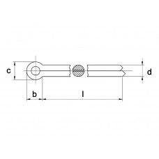 SPLITPEN DIN 94 A2 3,2 X 25