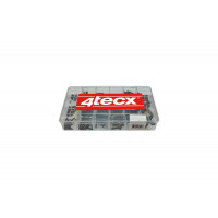 ASSORTIMENTSDOOS 18 VAKS SPANBUS BLANK DIN 1481 4TECX