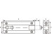 PROFIELSCHUIF ZWAAR 35X60 MM MESSING