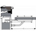 VENSTERBANK PLANKDRAGER VERSTELB. 180 WIT