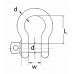 HARPSLUITING VERZINKT 5/8" 16 MM