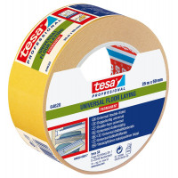 TESA 64620 TAPIJTTAPE DUBBELZIJDIG UNIVERSAL FLOOR LAYING PERMANENT 25M/50MM WIT