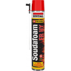 PURSCHUIM SOUDAFOAM BRANDWERENDE MET SLANG 750 ML ROOD