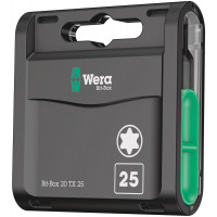 WERA BITSET 20-DELIG TORX T25 X 25MM