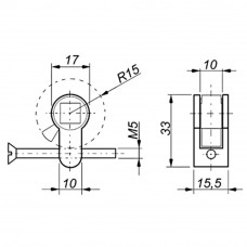 MAUER PC INZET WC