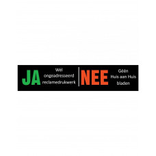 STICKER NEE-JA 120X30MM