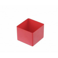 INZETBAKJE 54 X 54 X 45MM ROOD