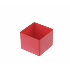 INZETBAKJE 54 X 54 X 45MM ROOD