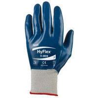 HANDSCHOEN ANSELL HYFLEX 11-909 BLAUW MAAT 10