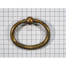 RINGGREEP 43X34 MM ZONDER ACHTERPLAAT ZAMAC BA 116