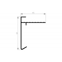 ALUMINIUM BLANK DAKRAND TRIM 60X45