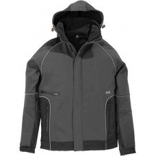 SOFTSHELL JAS WALTER ANTRACIET/ZWART