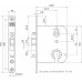 D-N DEURSLOT PC 55MM 1449