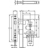 2022-17T25 VH D-N INSTEEKSLOT PC17 SKG** 50MM