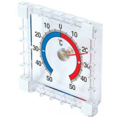 THERMOMETER BINNEN/BUITEN OPPLAK