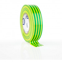 PVC ISOLATIE TAPE 25MTRX19MM GROEN/GEEL NML