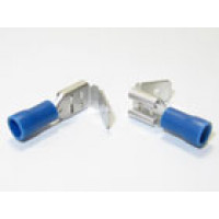 KABELSCHOEN BLAUW CONNECTOR DUO GEISOLEERD DH6,3BC