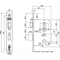 4119-17 VEILIGHEIDSSLOT LINKS