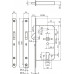 SCHUIFDEURSLOT VP RVS PC72 2477